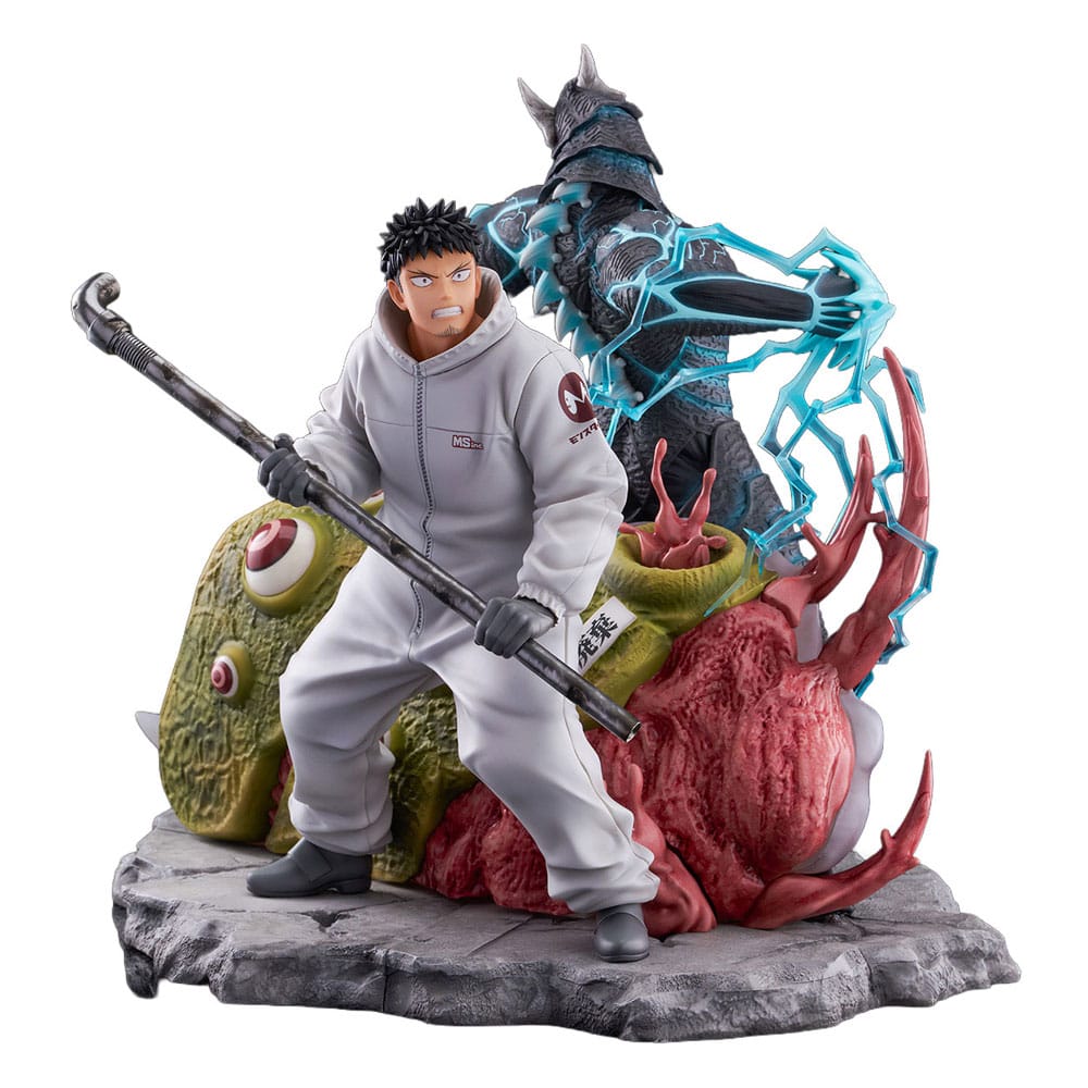 Kaiju No.8 PVC SHIBUYA SCRAMBLE FIGURE 1/7 Kaiju No.8 & Kafka Hibino 29 cm   