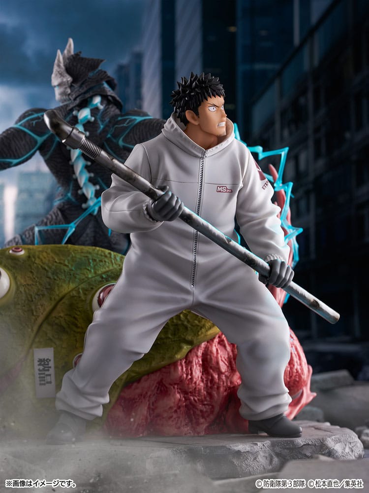 Kaiju No.8 PVC SHIBUYA SCRAMBLE FIGURE 1/7 Kaiju No.8 & Kafka Hibino 29 cm   