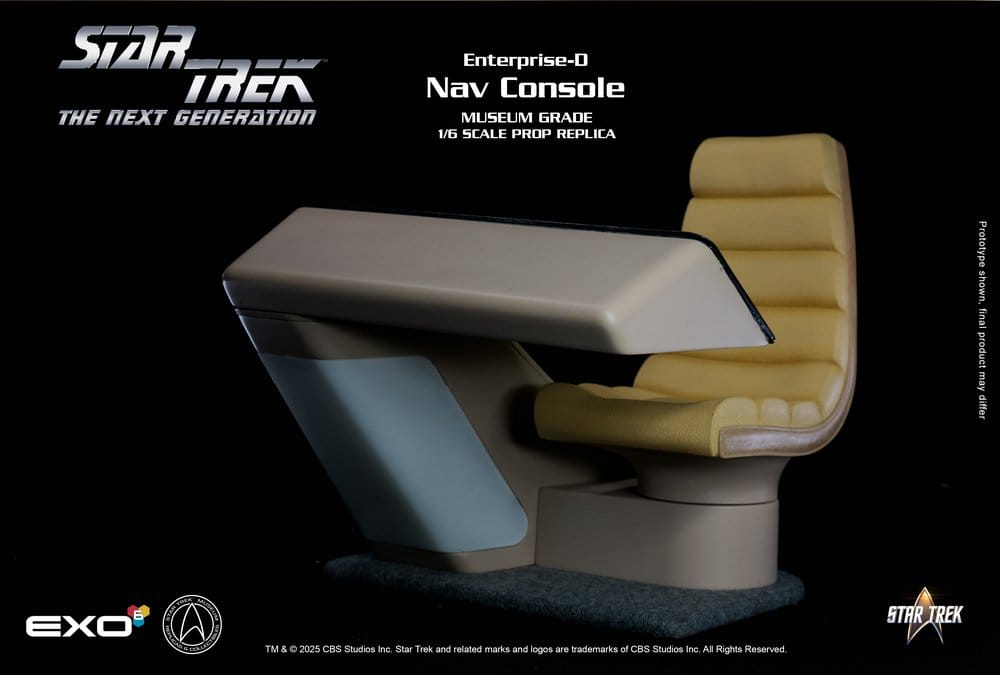 Star Trek: La nueva generación Réplica 1/6 Enterprise-D Bridge CONN Console