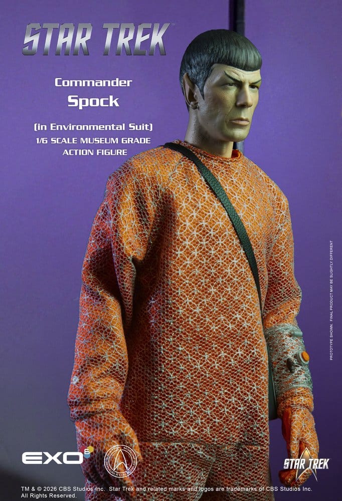Star Trek Figura 1/6 Spock (con traje ambiental) 30 cm