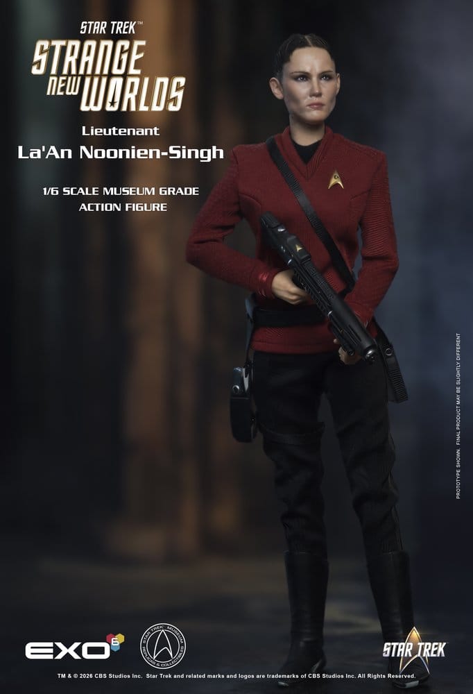 Star Trek: Nuevos y extraños mundos Figura 1/6 Lt. La'An Noonien-Singh 28 cm