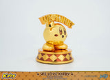 Kirby Estatua DieCast We Love Kirby Gold Edition 10 cm