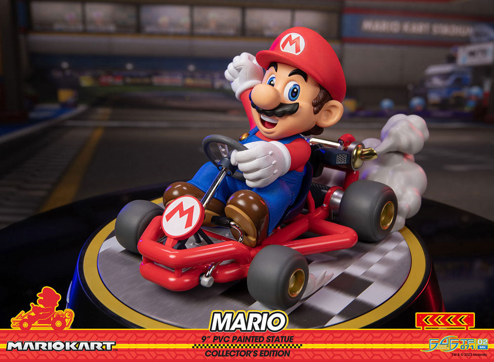 Mario Kart Estatua PVC Mario Collector's Edition 22 cm