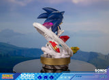 Sonic The Hedgehog Resin Estatua Sonic Frontiers Sonic 42 cm