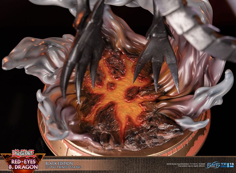 Yu-Gi-Oh! Estatua PVC Red-Eyes B. Dragon Black Colour 33 cm