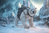 Mythic Legions Horror of Einsamall igura Isbjorn Polar Bear Mount