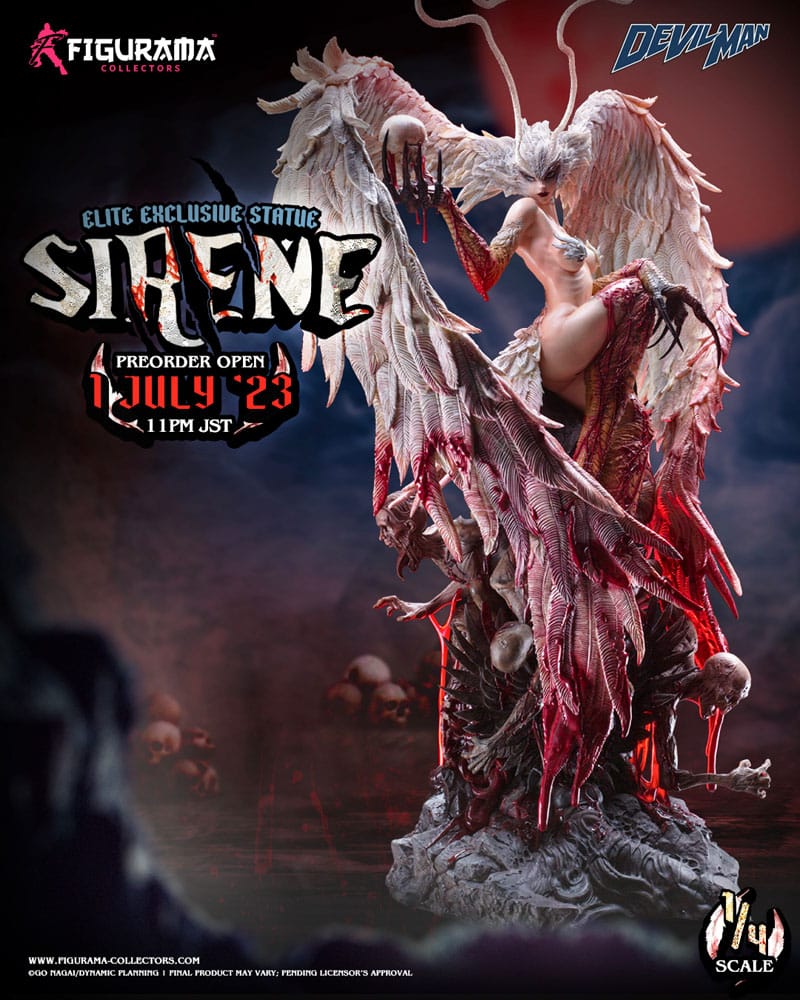 Devilman Estatua Elite Exclusive 1/4 Sirene 67 cm