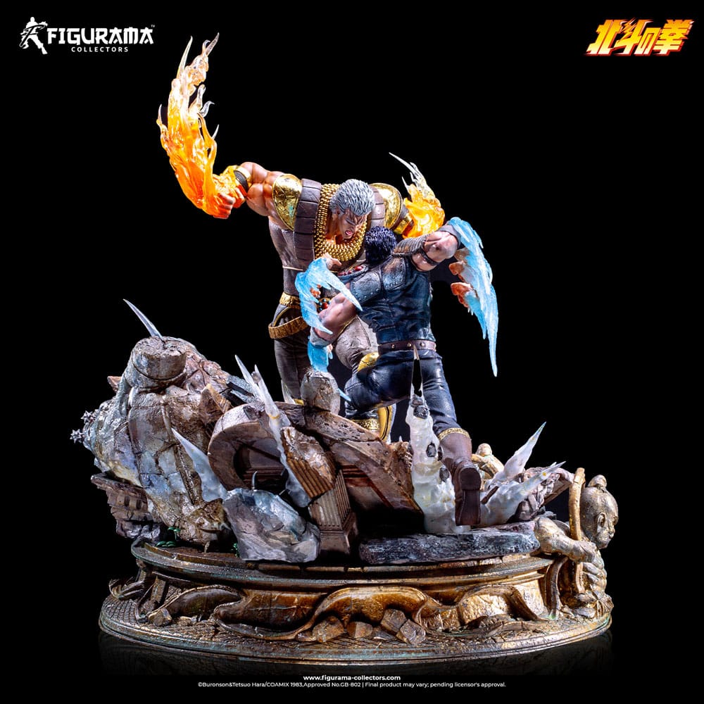 Fist of the North Star Estatua Elite Exclusive 1/6 Kenshiro vs Raoh 59 cm