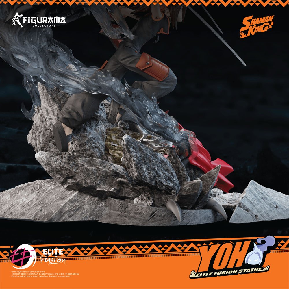 Shaman King Diorama Elite Fusion 1/6 Yoh 62 cm