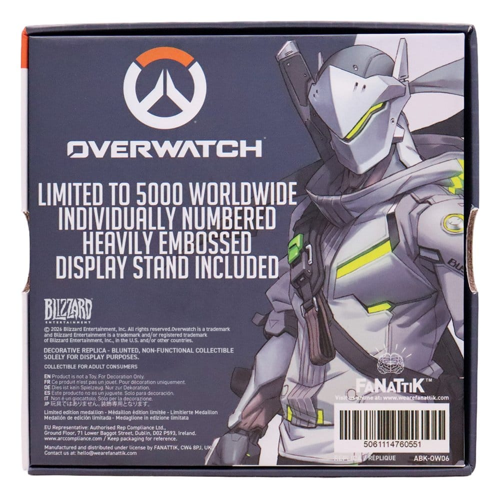 Overwatch Réplica Genji's Shuriken Limited Edition 10 x 10 x 2 cm