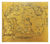 The Elder Scrolls Réplica Metal Map of Tamriel Limited Edition 15 x 13 cm