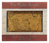 The Elder Scrolls Réplica Metal Map of Tamriel Limited Edition 15 x 13 cm