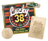 Fallout: New Vegas Réplica Lucky 38 Imitation Gold Casino Set Limited Edition