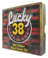 Fallout: New Vegas Réplica Lucky 38 Imitation Gold Casino Set Limited Edition