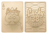 Fallout: New Vegas Réplica Lucky 38 Imitation Gold Casino Set Limited Edition