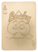 Fallout: New Vegas Réplica Lucky 38 Imitation Gold Casino Set Limited Edition