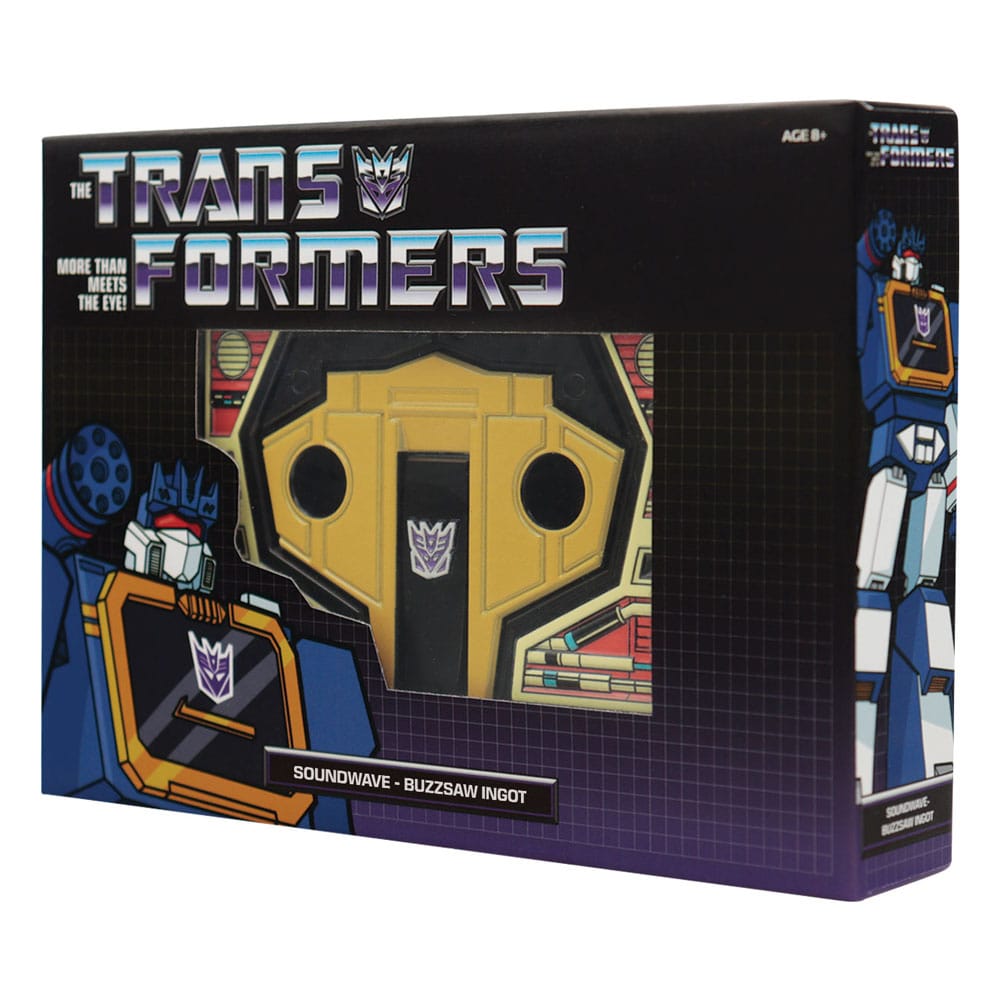 Transformers Réplica Soundwave Cassette Limited Edition 