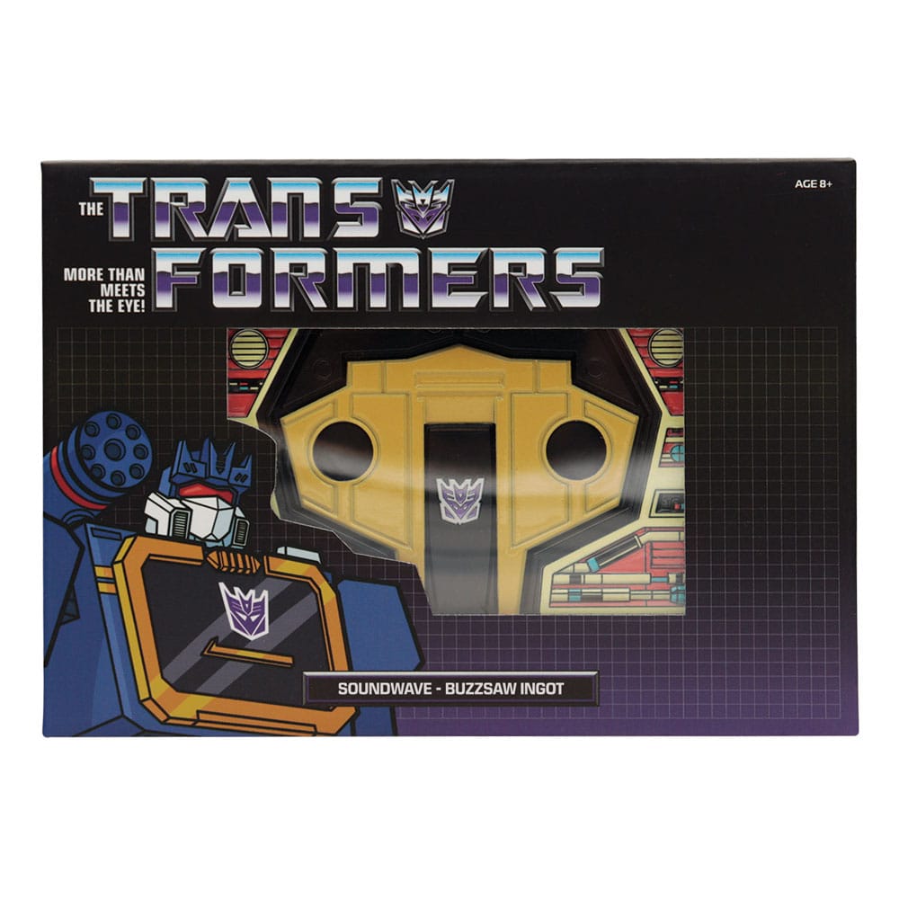 Transformers Réplica Soundwave Cassette Limited Edition 