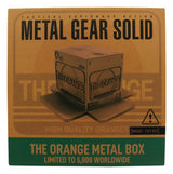Metal Gear Solid 2 Réplica Cardboard Box Antique Gold  