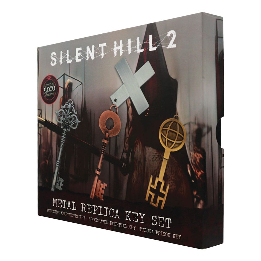 Silent Hill 2 set de 3 Réplicas Keys  