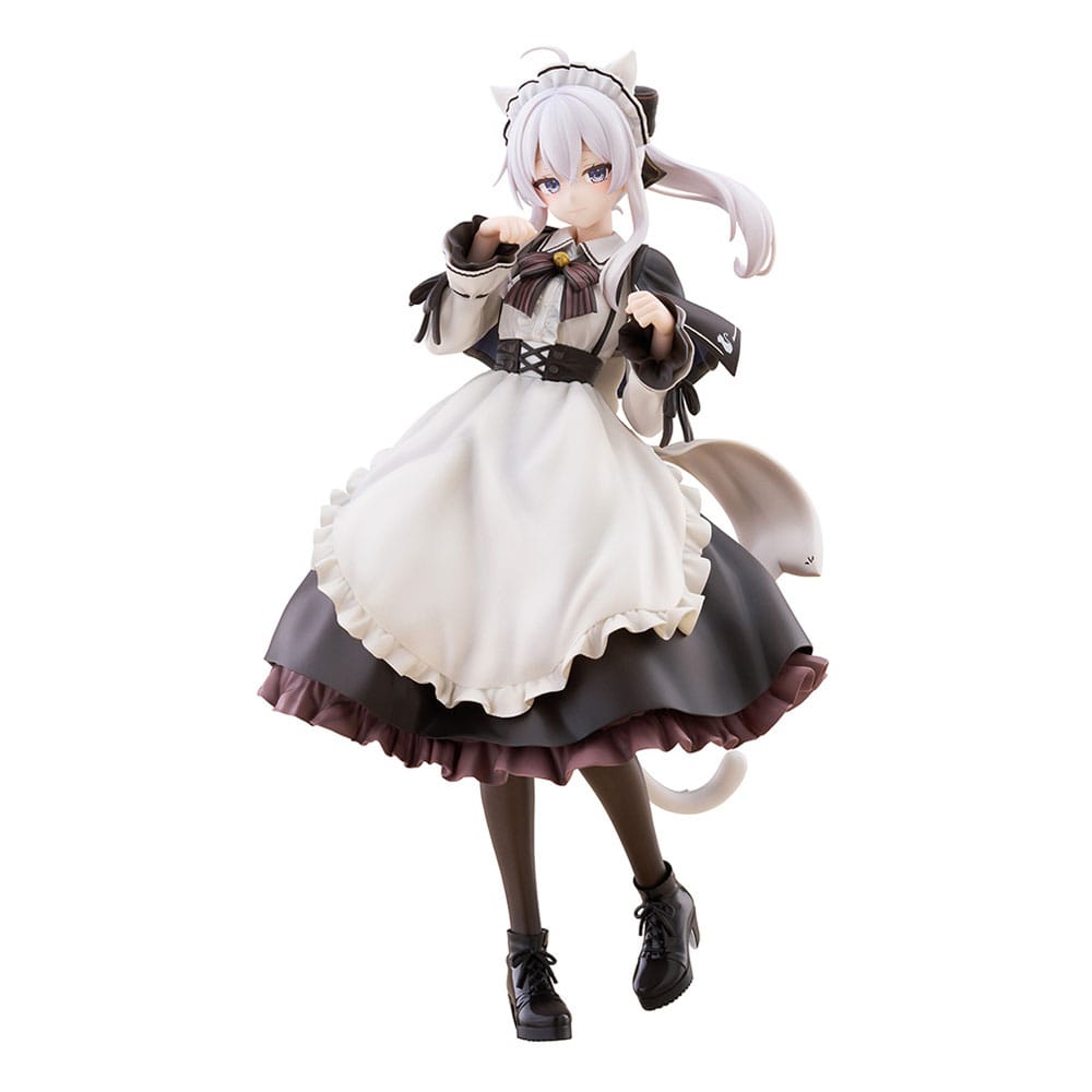 Wandering Witch: The Journey of Elaina F:NEX estatua PVC 1/7 Elaina Maid costume with cat ears Ver. 24 cm  
