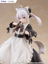 Wandering Witch: The Journey of Elaina F:NEX estatua PVC 1/7 Elaina Maid costume with cat ears Ver. 24 cm  