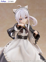 Wandering Witch: The Journey of Elaina F:NEX estatua PVC 1/7 Elaina Maid costume with cat ears Ver. 24 cm  