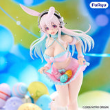 Super Sonico Figura PVC BiCute Bunnies Pastel Easter Ver. 29 cm