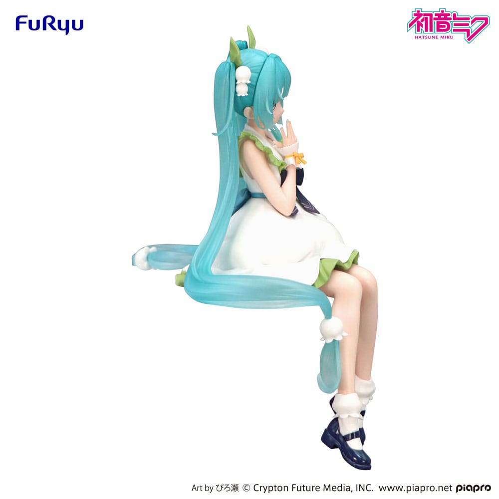 Hatsune Miku Estatua PVC Noodle Stopper Flower Fairy Lily of the Valley 14 cm  