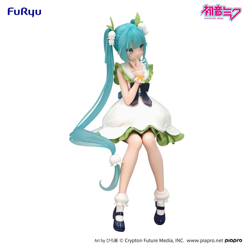 Hatsune Miku Estatua PVC Noodle Stopper Flower Fairy Lily of the Valley 14 cm  