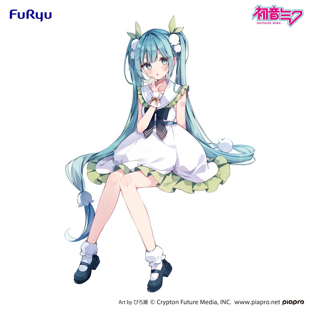 Hatsune Miku Estatua PVC Noodle Stopper Flower Fairy Lily of the Valley 14 cm  