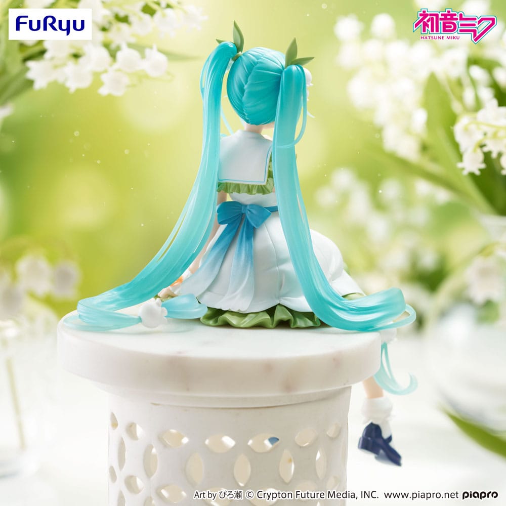 Hatsune Miku Estatua PVC Noodle Stopper Flower Fairy Lily of the Valley 14 cm  