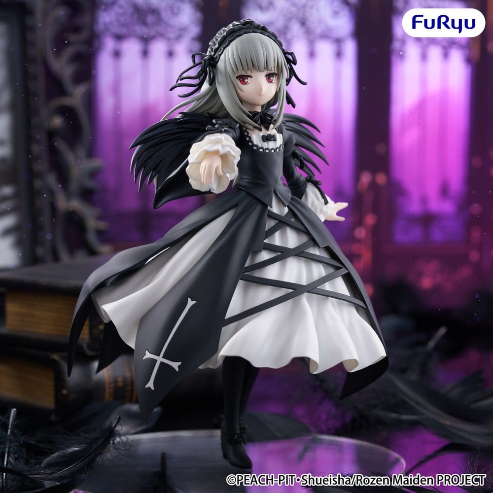 Rozen Maiden Estatua PVC Trio-Try-iT Suigintou 18 cm    