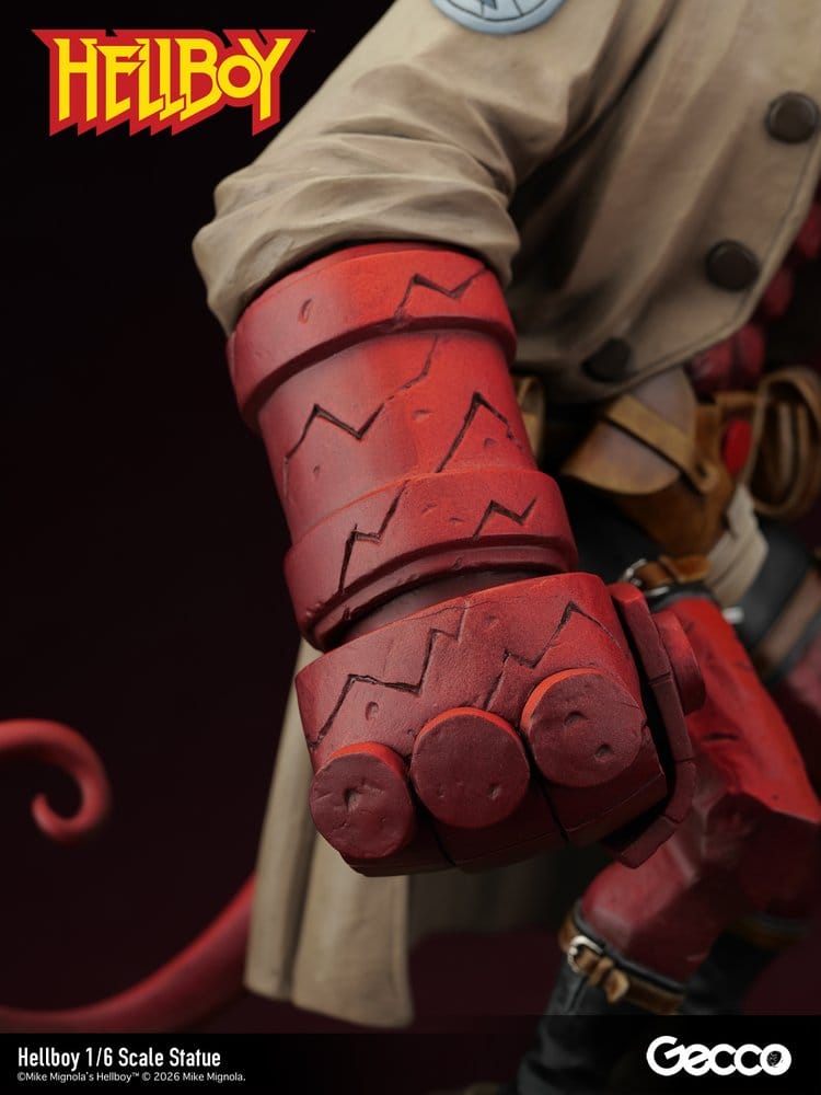 Hellboy Resin Estatua 1/6 34 cm