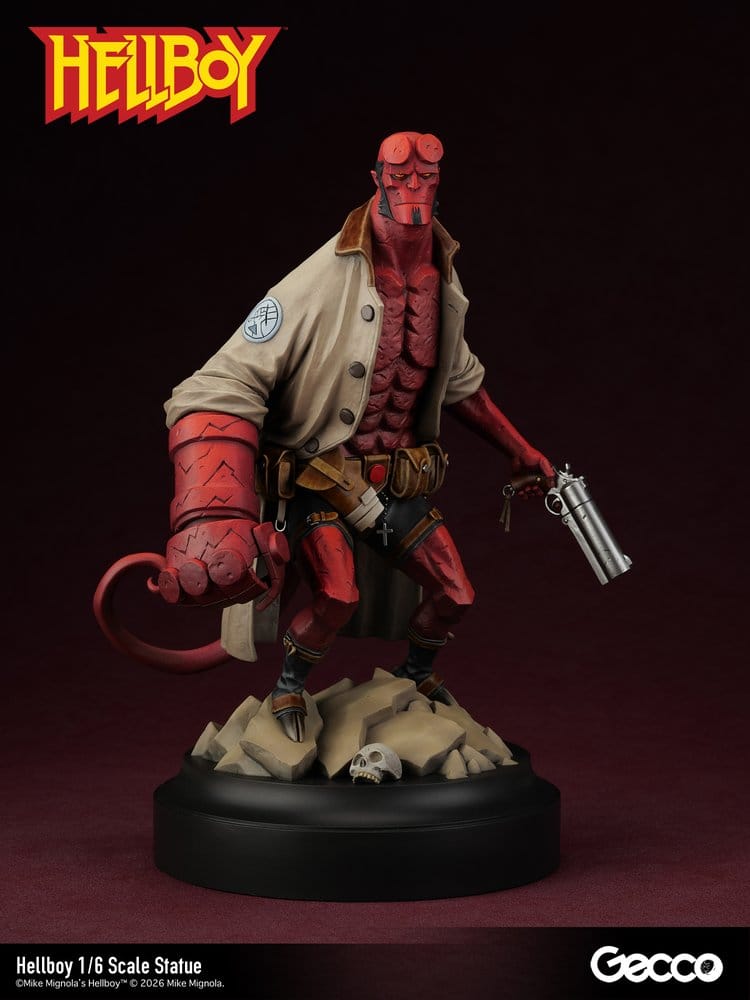 Hellboy Resin Estatua 1/6 34 cm