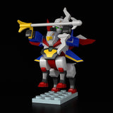 The Brave Fighter of Legend Da-Garn Brickroid Figura Pegasus Saber 5 cm