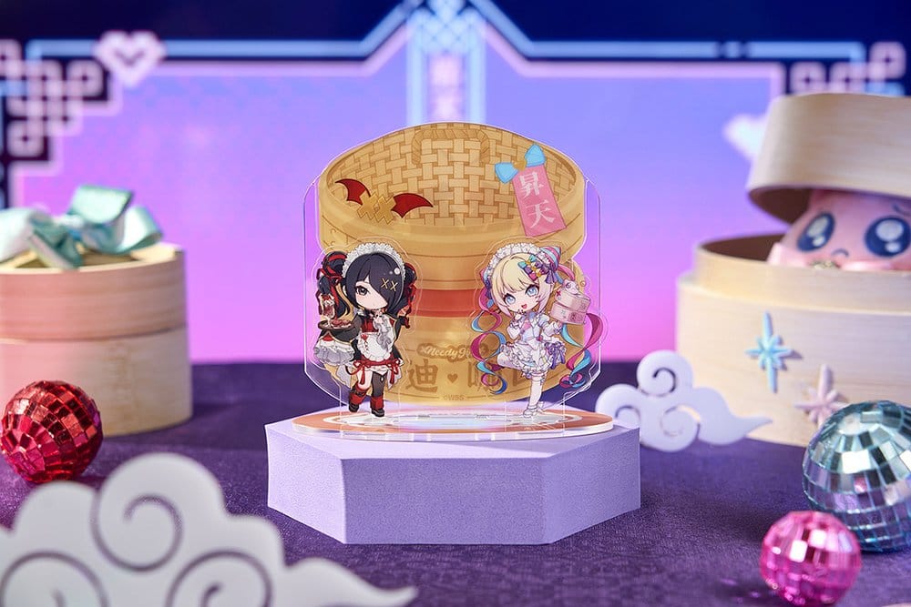 Needy Streamer Overload Needy Streamer Chinese Restaurant Series Diorama Acrílico Chibi