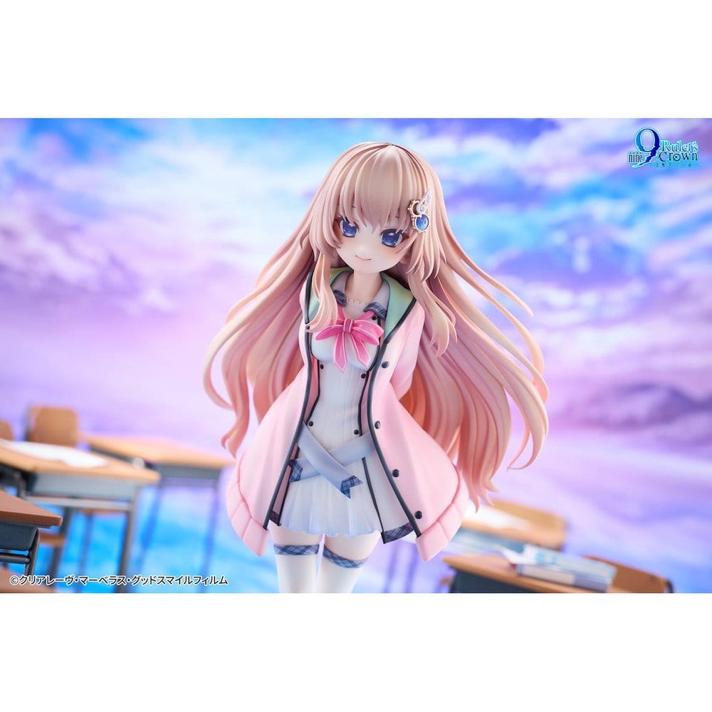 9-nine- Figura PVC 1/6 Ruler's Crown Miyako Kujo 25 cm