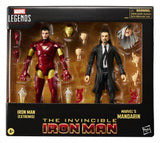 Marvel Legends Pack de 2 Figuras Iron Man (Extremis) & Marvel's Mandarin 15 cm