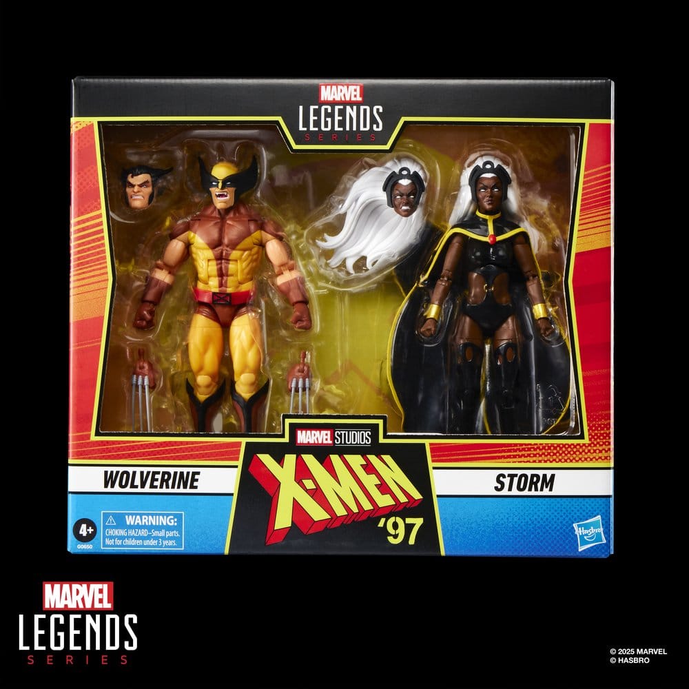 Marvel Legends Pack de 2 Figuras Storm & Wolverine 15 cm