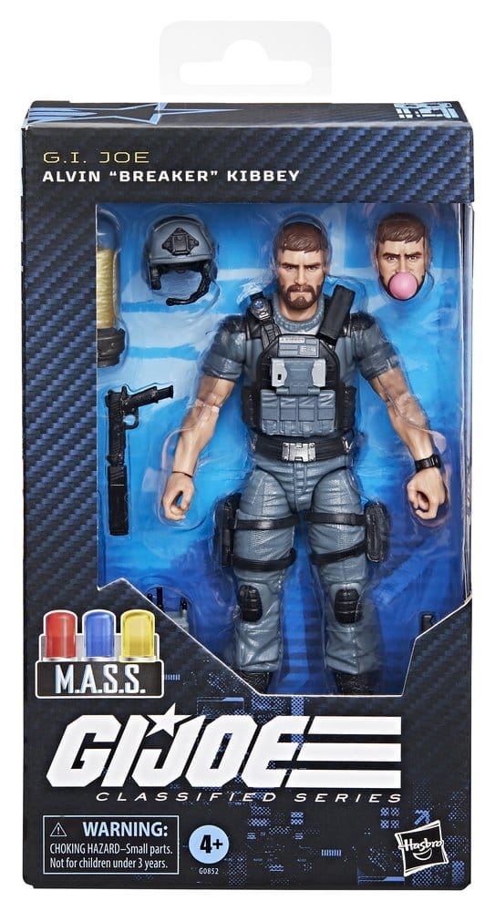 G.I. Joe Classified Series Figura #158 Alvin "Breaker" Kibbey 15 cm
