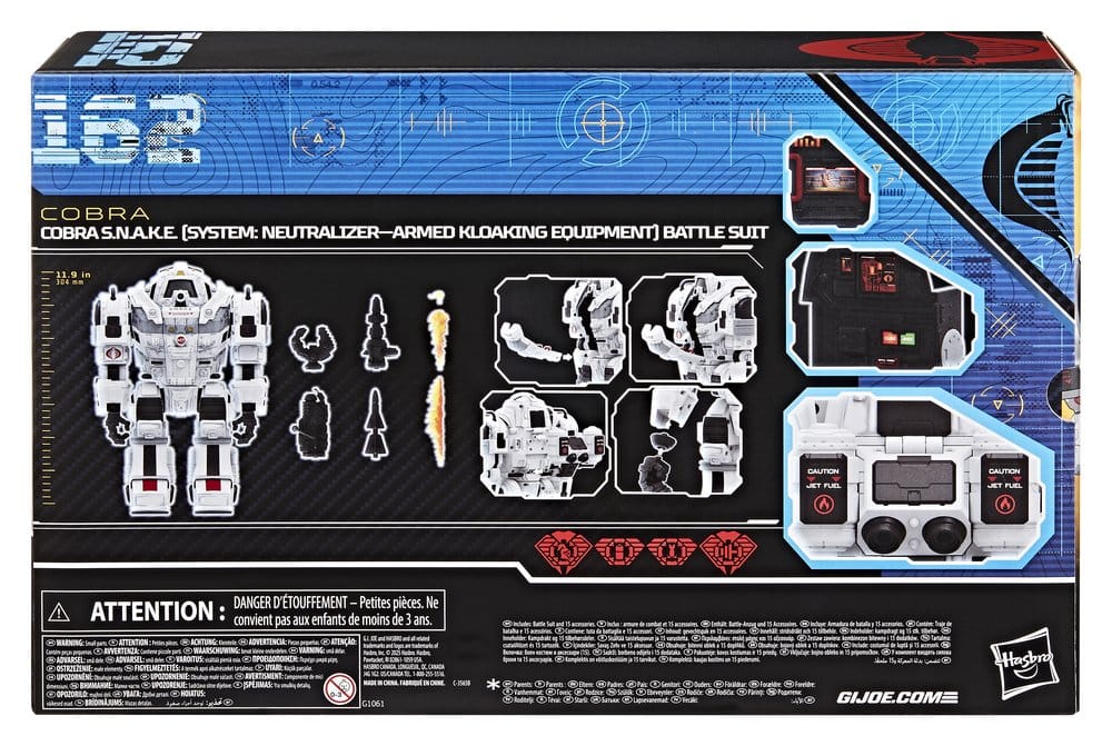 G.I. Joe Classified Series Figura #162 Cobra S.N.A.K.E. Battle Suit 15 cm