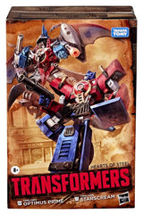 Transformers Timelines Hearts of Steel Comic Edition Figuras Optimus Prime & Starscream 14 cm