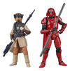 Star Wars: Shadows of the Empire Black Series Figuren Luke Skywalker (Imperial Guard) & Prinzessin Leia Organa (Boushh), 15 cm
