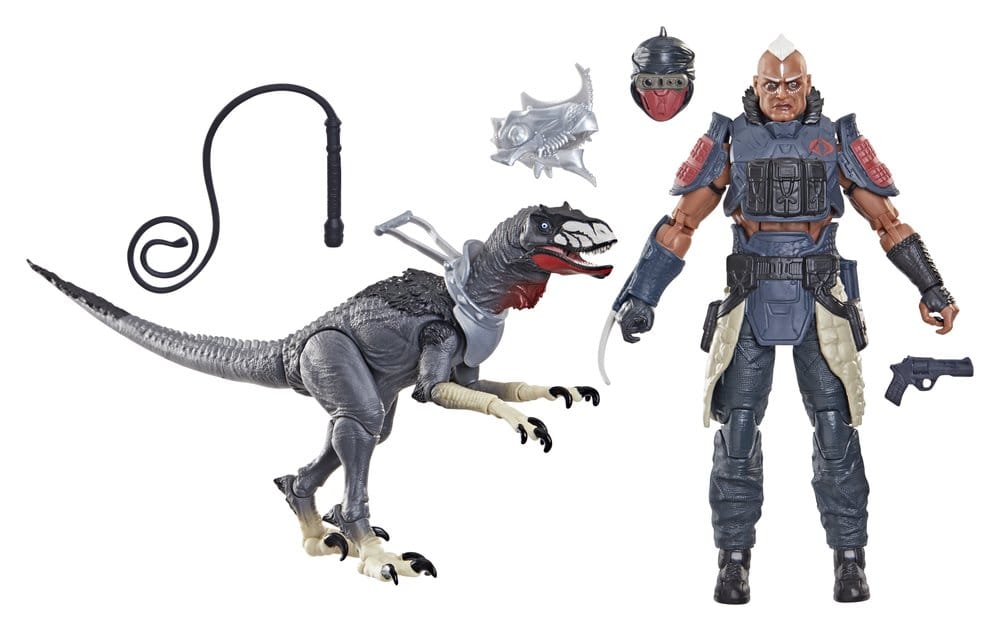 G.I. Joe Classified Series Pack de 2 Figuras #196 Professor Rottclaw & Cobra Deinonychus 15 cm