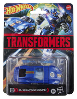 Transformers x Hot Wheels Collaborative Deluxe Class Figura El Segundo Coupe 13 cm