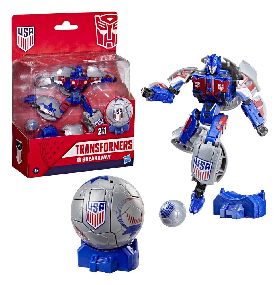 Transformers x US Soccer Federation Figura Breakaway 14 cm