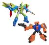Transformers Age of the Primes Pack com 2 Figuras Leader Class G2 Dinobot Swoop & G2 Dinobot Sludge 19 cm