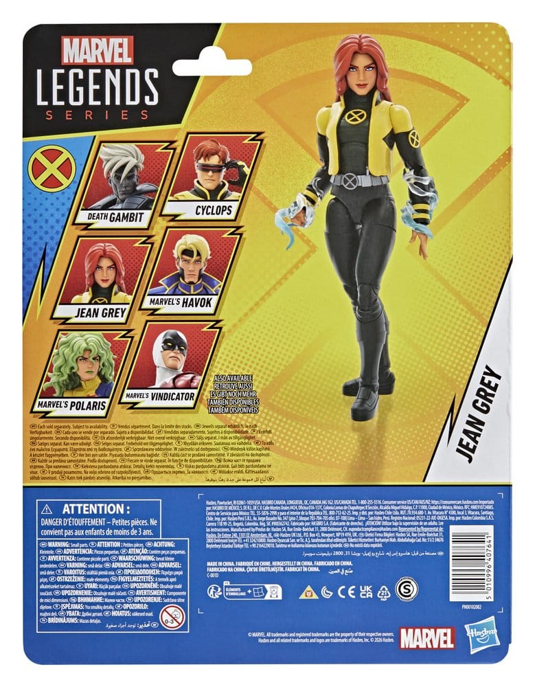 X-Men '97 Marvel Legends Figura Jean Grey 15 cm