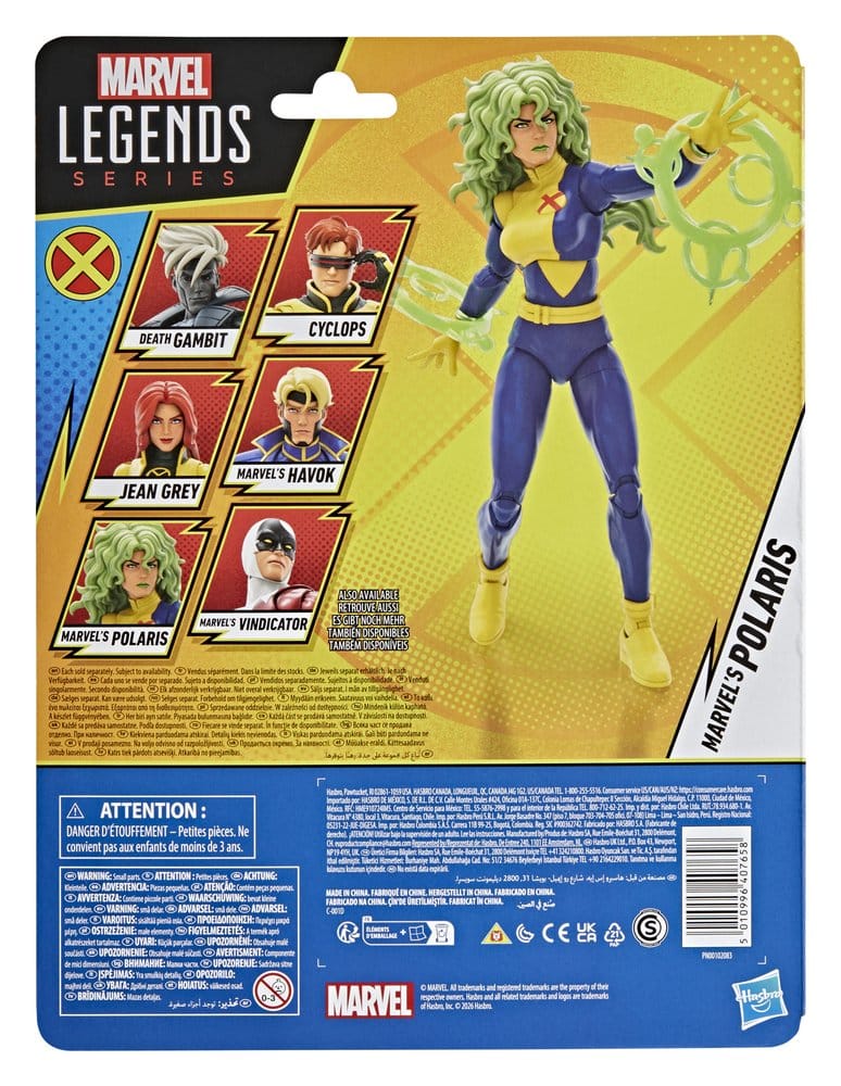 X-Men '97 Marvel Legends Figura Marvel's Polaris 15 cm